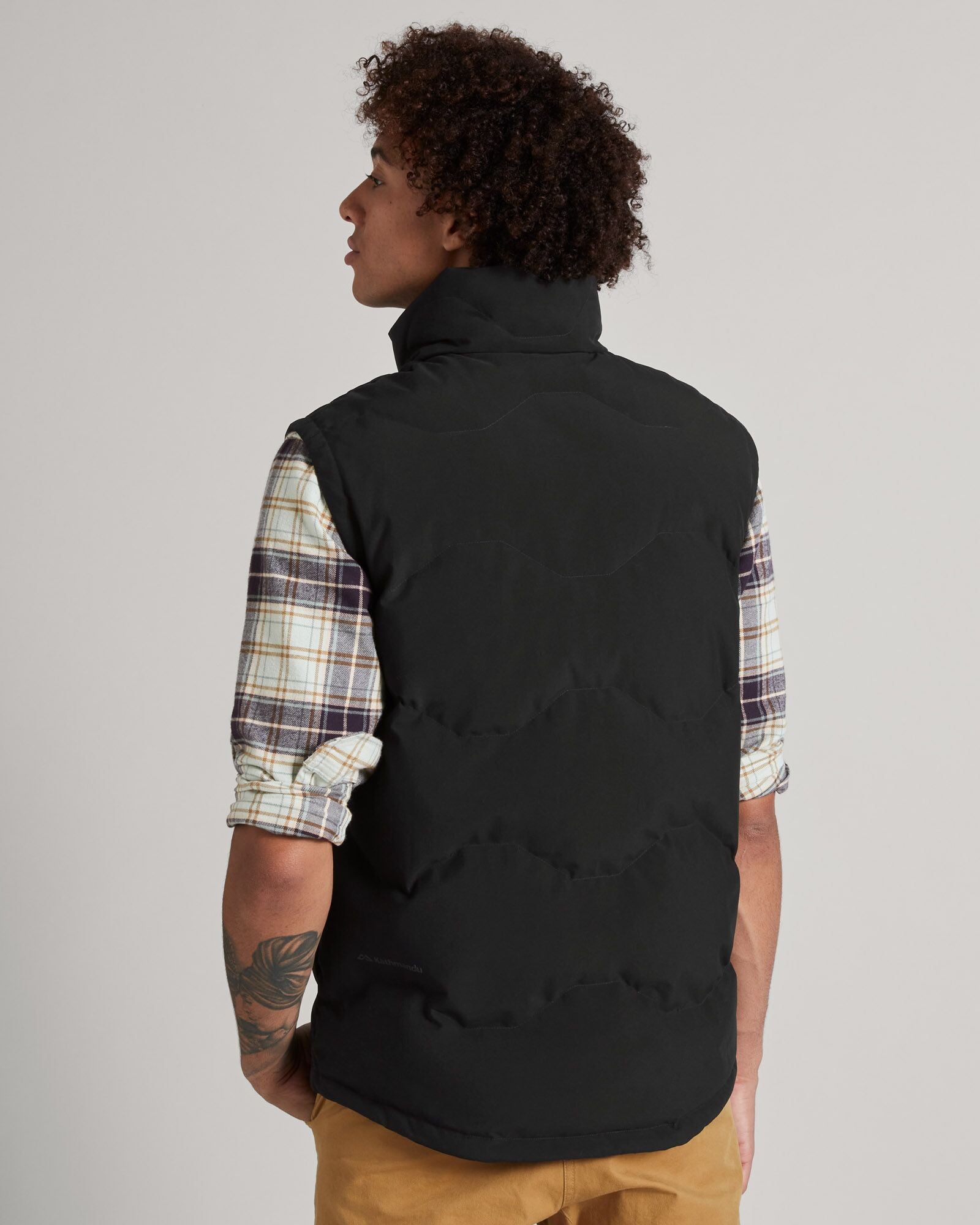 Men's Frisco X Down Vest - Lightweight Warm Puffer Jacket for Outdoor Activities, Hiking & Casual Wear - Black