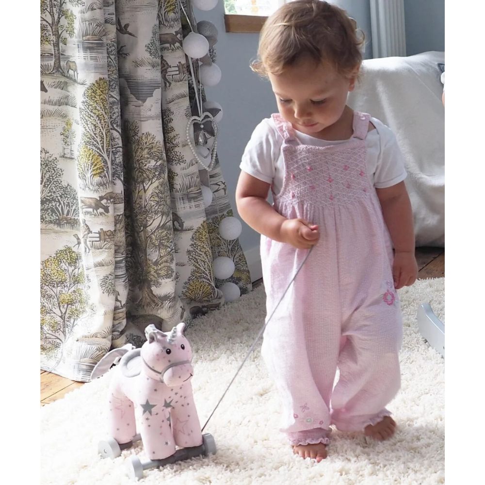 Unicorn Pull Along Toy for Toddlers - Little Bird Told Me - Perfect for Birthday Gifts & Early Learning Playtime