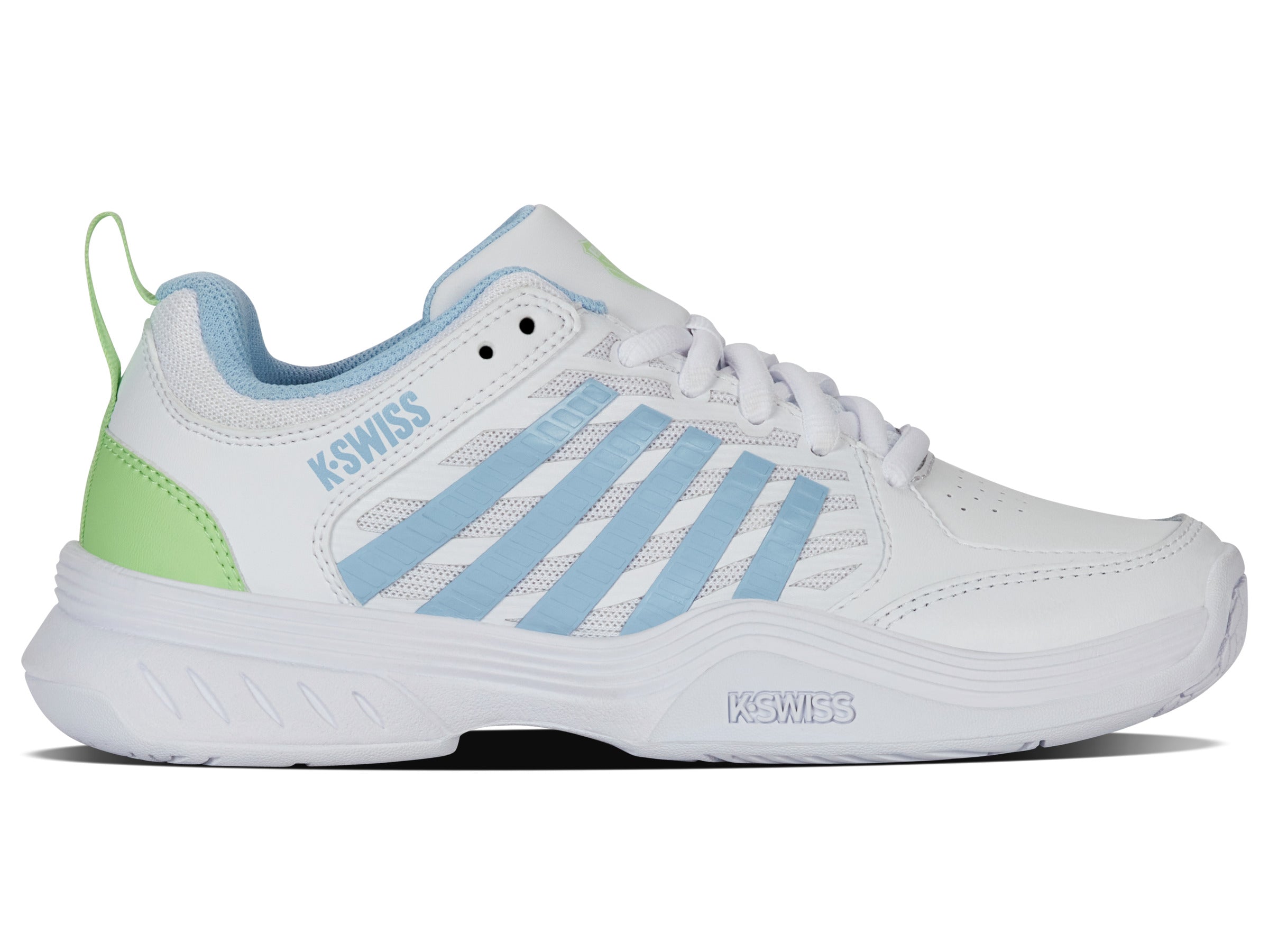 Nike Court Express 2 Men's Tennis Shoes - White/Dutch Canal/Paradise Green | Lightweight Cushioned Sneakers for Casual Wear & Court Sports | Perfect for Tennis, Gym, and Everyday Fashion