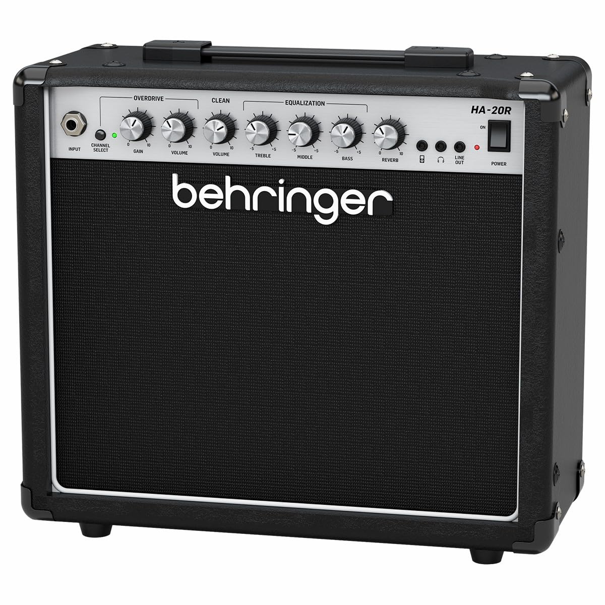 Behringer HA-20R 20 Watt Guitar Amplifier with 2 Independent Channels, VTC Tube Modeling, Reverb & Bugera 8