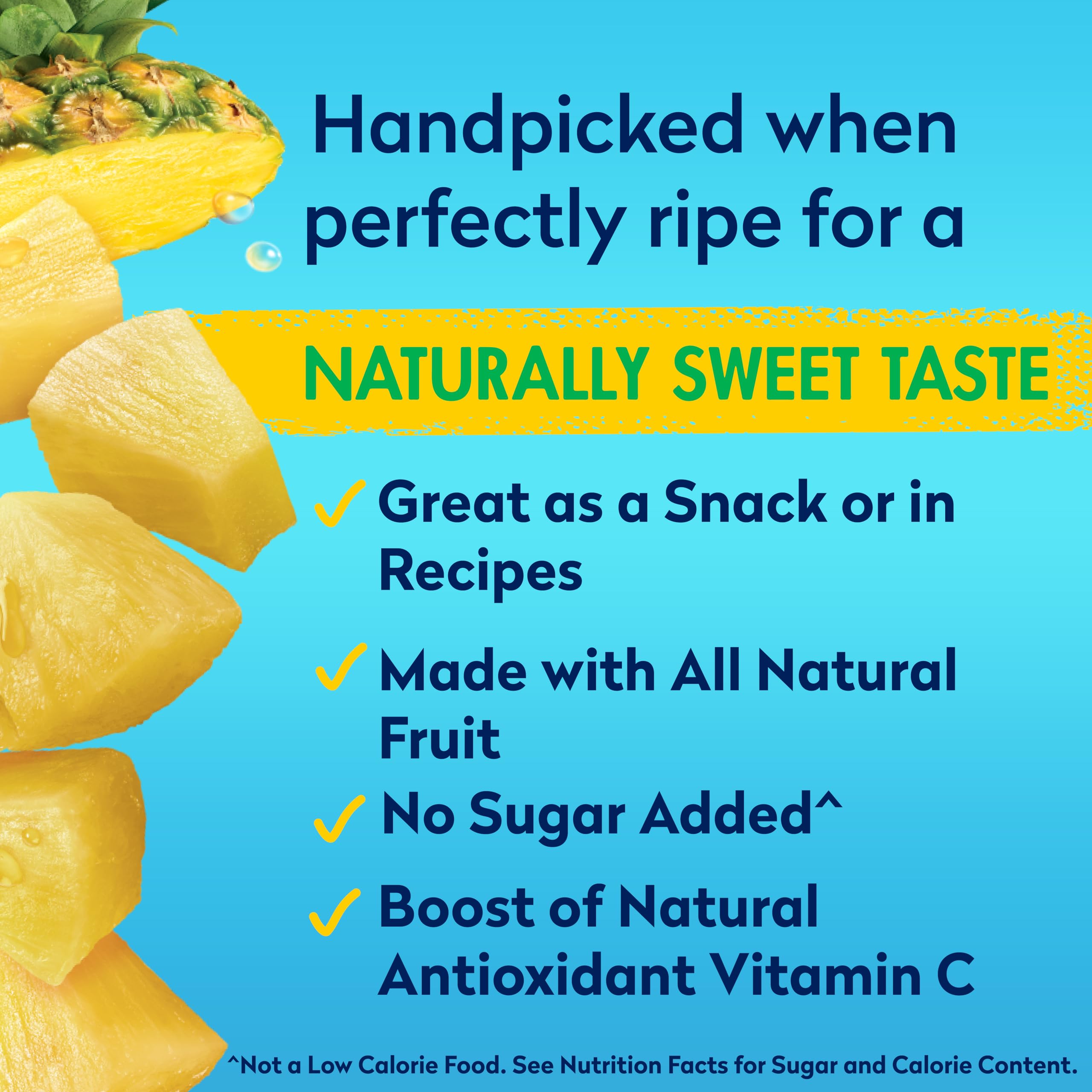 Dole Canned Pineapple Chunks in 100% Pineapple Juice | Gluten Free, Non-GMO | 20 Oz Can | Pantry Staple, Snack & Smoothie Ingredient | Perfect for Baking, Yogurt Topping & Healthy Recipes