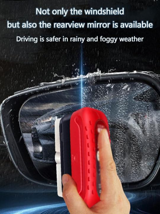 Arhdcompuly Automotive Oil Film Cleaning Brush – All-in-One Oil Film Remover & Glass Cleaner for Car Windshields (2 Pack) – Enhanced Clarity for Clear Driving Visibility – Perfect for Car Detailing & Windshield Maintenance