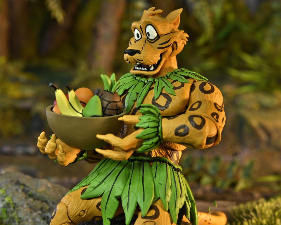 NECA Teenage Mutant Ninja Turtles Adventures Jagwar Action Figure - Collectible TMNT Toy for Fans & Display - Perfect for Play, Gifts, and Comic Book Collections