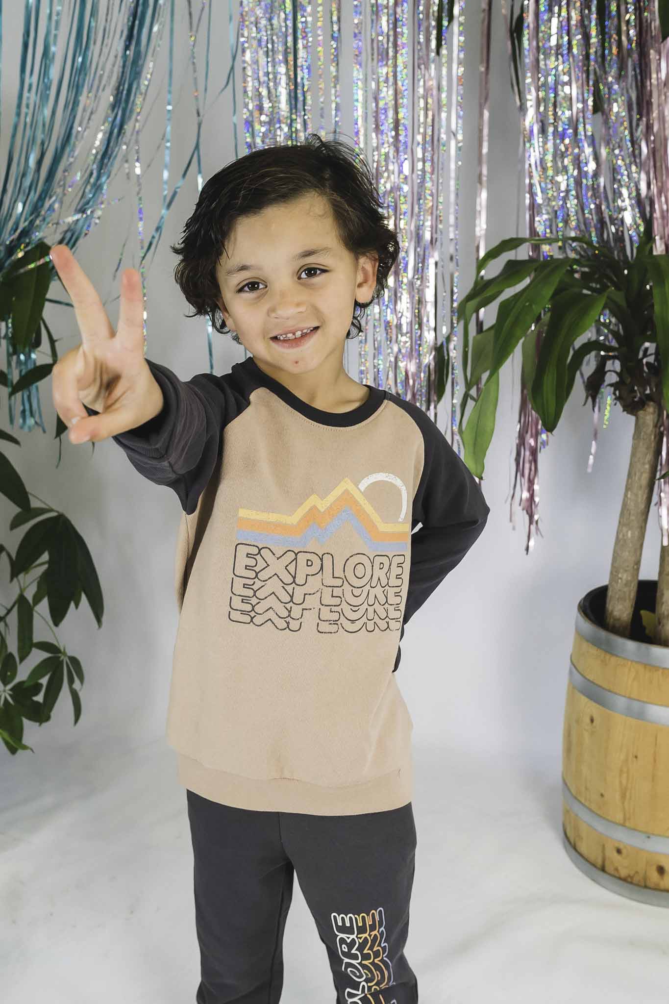 Explorer Sweatshirt for Boys | Comfortable Cotton Hoodie for Outdoor Adventures & Casual Wear
