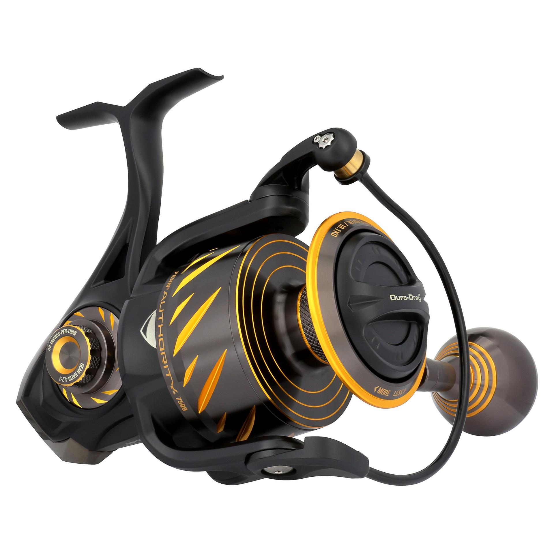 Authority® Spinning Reel - High Performance Saltwater Fishing Reel with Smooth Drag System | Perfect for Surf Fishing, Pier Fishing, and Offshore Angling