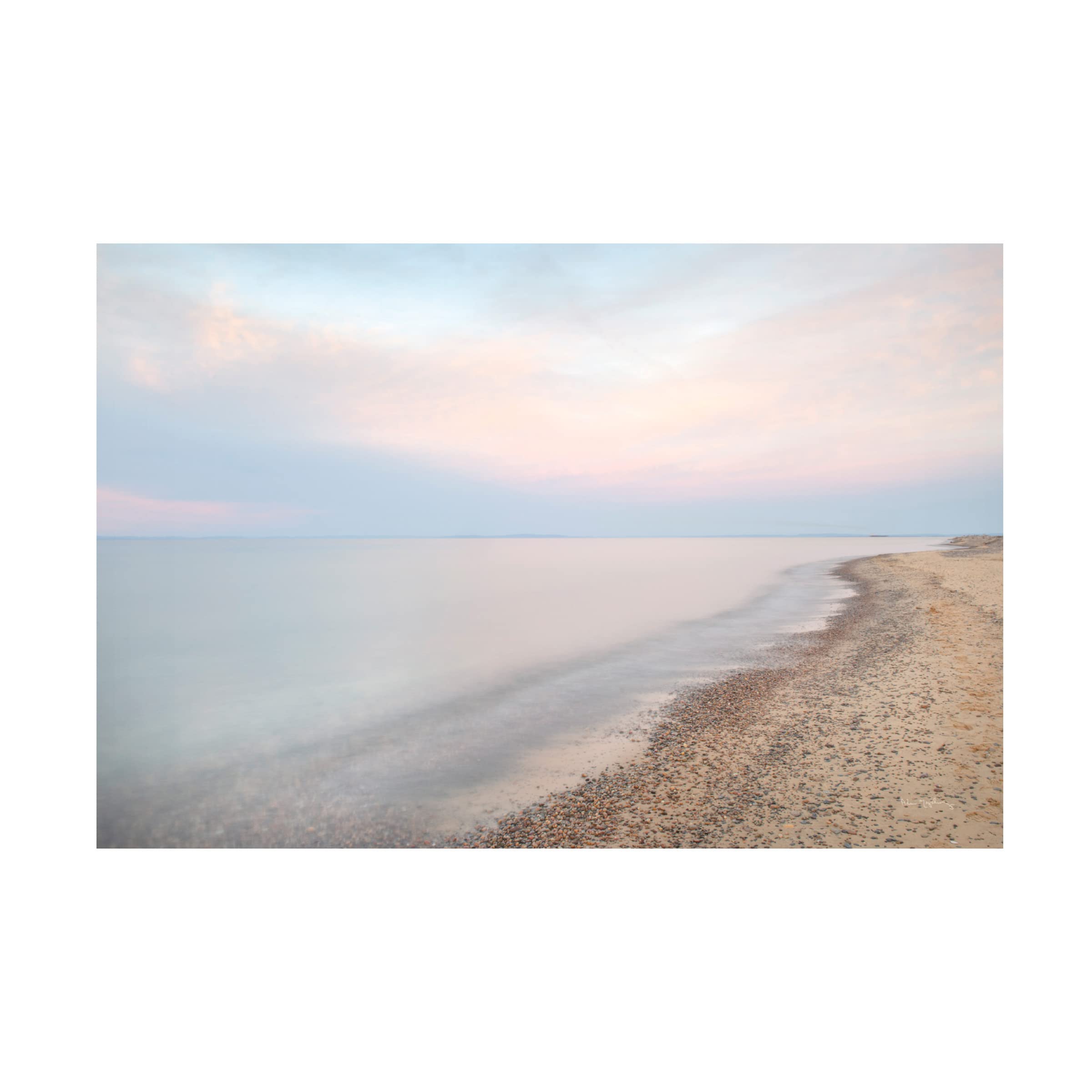 Alan Majchrowicz 'Lake Superior Shoreline I' Canvas Wall Art - Handmade Landscape Painting for Living Room, Bedroom & Office Decor | Trademark Fine Art Collection