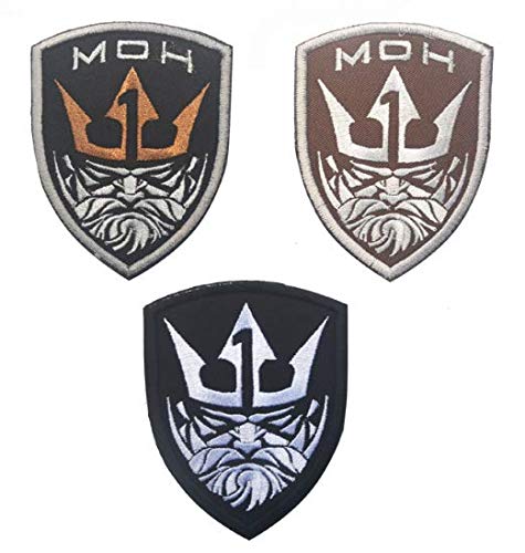Medal of Honor MOH King Embroidered Patch - Military Tactical Clothing Accessory for Jackets, Backpacks & Armbands - Collectible Gift for Veterans & Tactical Enthusiasts - Perfect for Uniforms, Gear & Memorabilia Display
