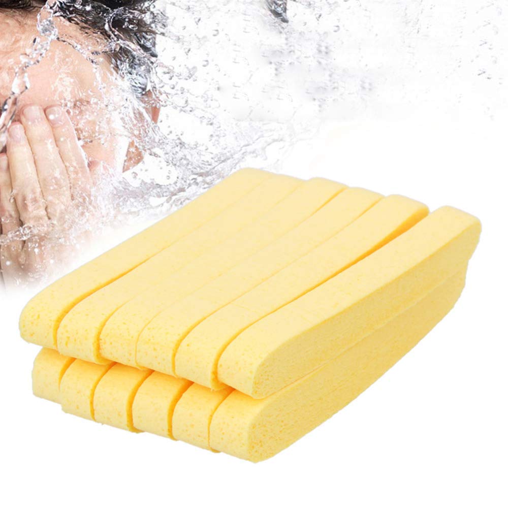 12 Pack Multicolor Facial Cleansing Sponge Puff - Gentle Makeup Remover & Skin Care Tool for Women & Girls | Perfect for Daily Face Washing & Travel Beauty Routine