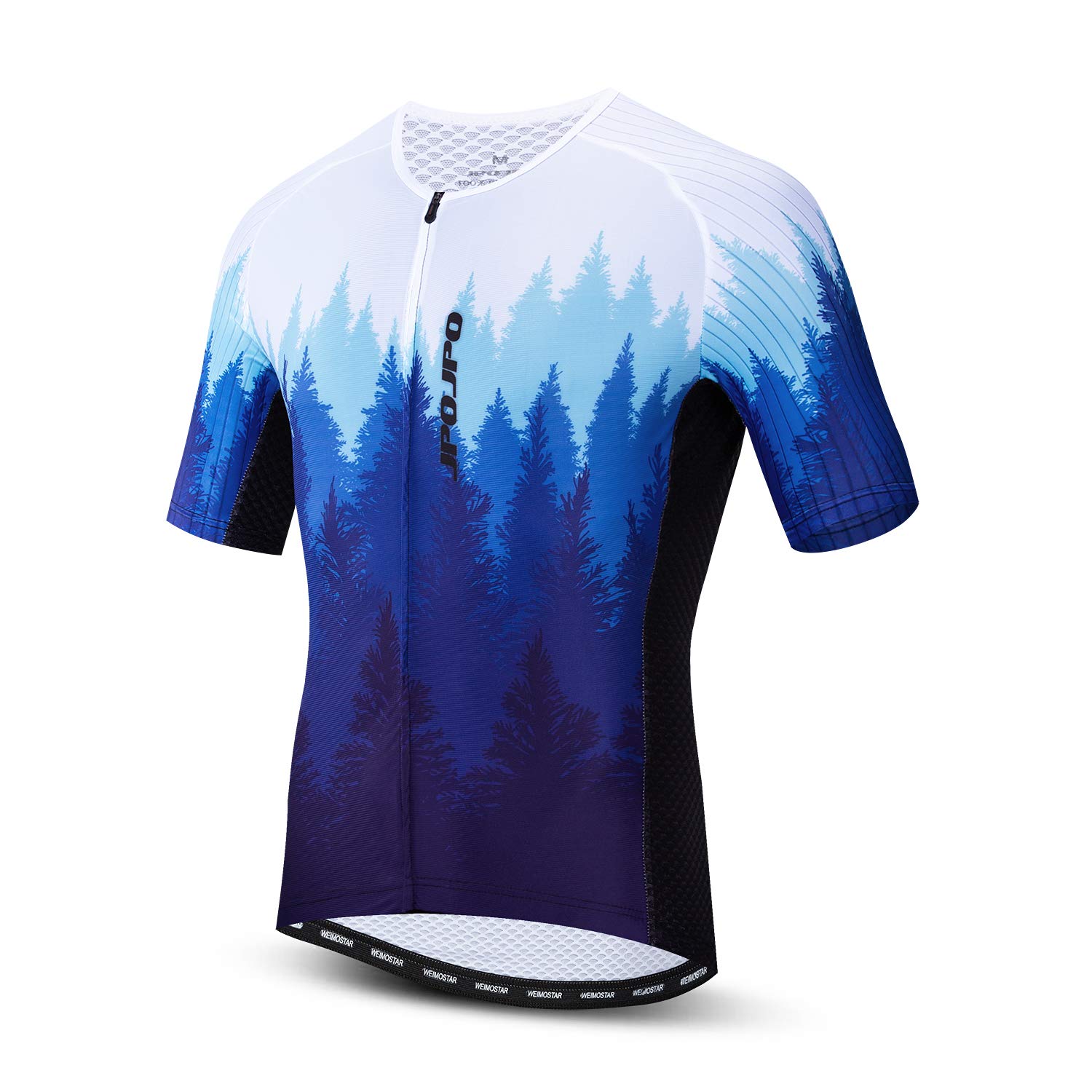 JPOJPO Men's Cycling Jersey - Breathable Short Sleeve Bike Shirt for Road Cycling | Comfortable Bicycle Clothing for Training & Outdoor Sports