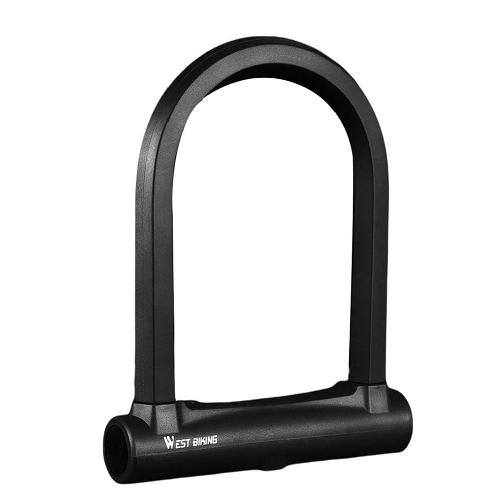 BESPORTBLE Heavy Duty Bike U Lock with Mounting Bracket - Secure Anti-Theft Wheel Lock for Road Bikes, Mountain Bikes, E-Bikes & Folding Bikes | Perfect for Commuting, Urban Riding & Outdoor Cycling Accessories