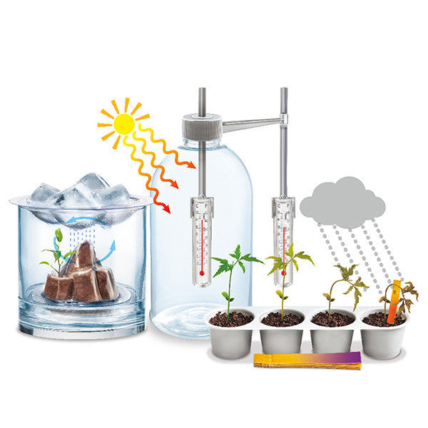 4M Kidz Labs Weather Science Kit - Fun STEM Learning Toy for Kids, Explore Climate & Meteorology - Perfect for Home, Classroom & Science Fair Projects