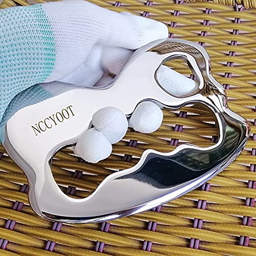 Professional Gua Sha Set - 6-Piece Stainless Steel IASTM Tools for Muscle Scraping, Soft Tissue Therapy & Pain Relief (Arms, Legs, Back, Shoulder) | Perfect for Massage Therapists, Athletes & Home Self-Care