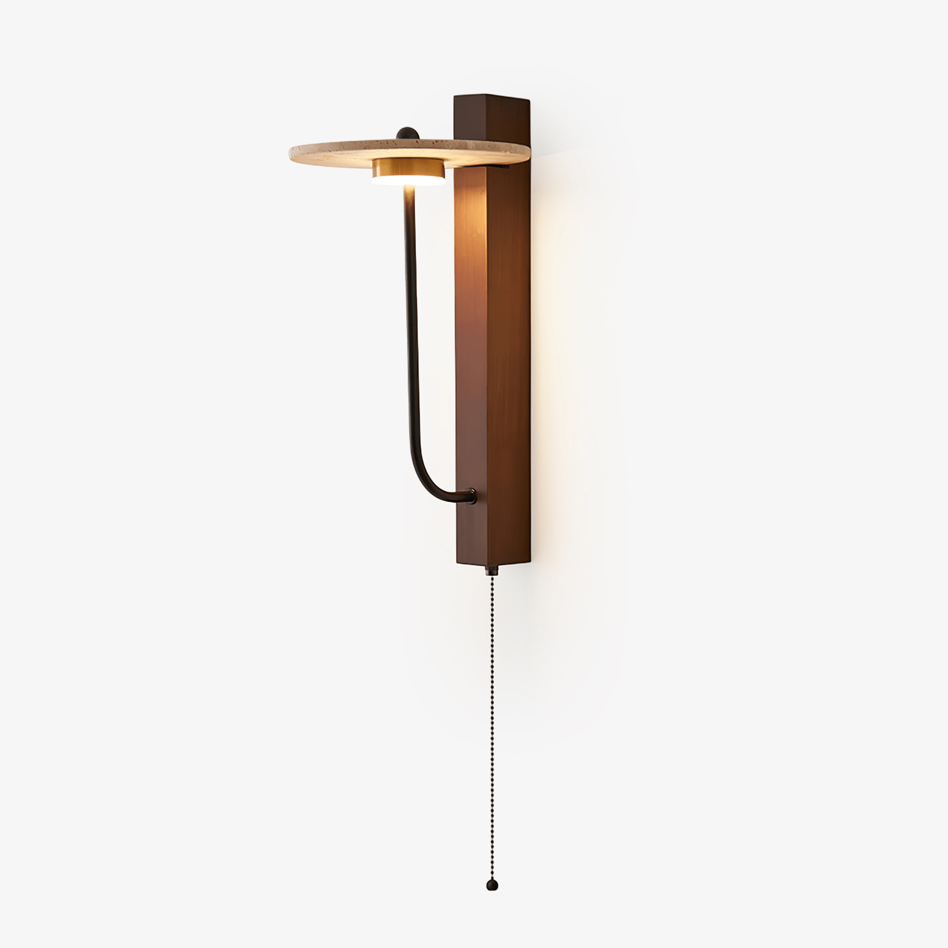 Aura Arm Wall Lamp - Modern Adjustable LED Wall Light for Bedroom, Living Room, and Hallway - Perfect for Reading, Ambient Lighting, and Home Decor