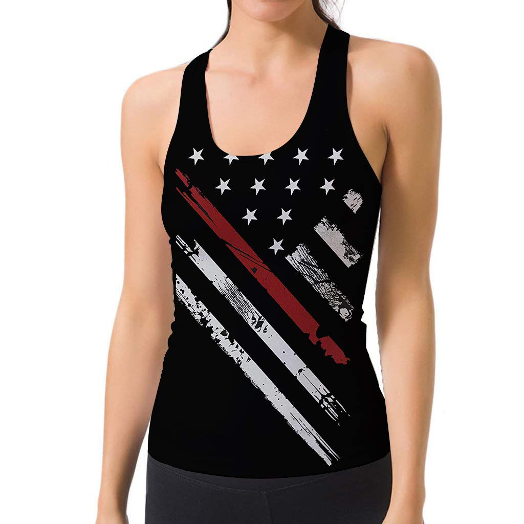 O2TEE Women's Stretchy Racerback Tank Top - Breathable Workout Shirt for Yoga, Running & Gym | Comfortable Sleeveless Activewear for Women