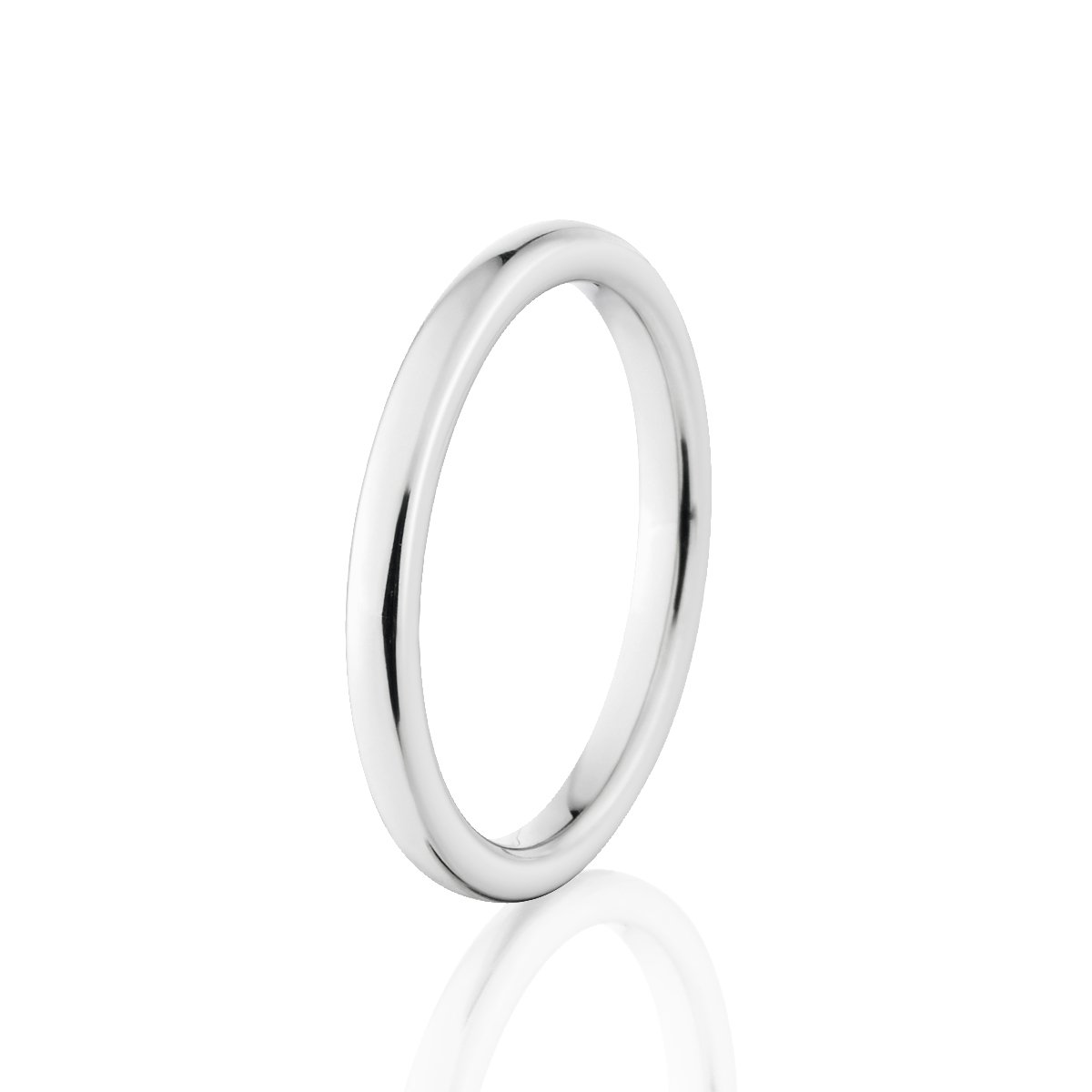 Premium Women's Cobalt Wedding Band - Handcrafted in USA - Comfort Fit Cobalt Ring for Everyday Wear & Special Occasions