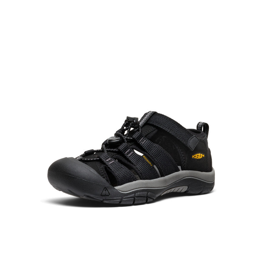 KEEN Newport H2 Water Sandals for Big Kids | Black & Yellow | Beach, Pool & Outdoor Adventures