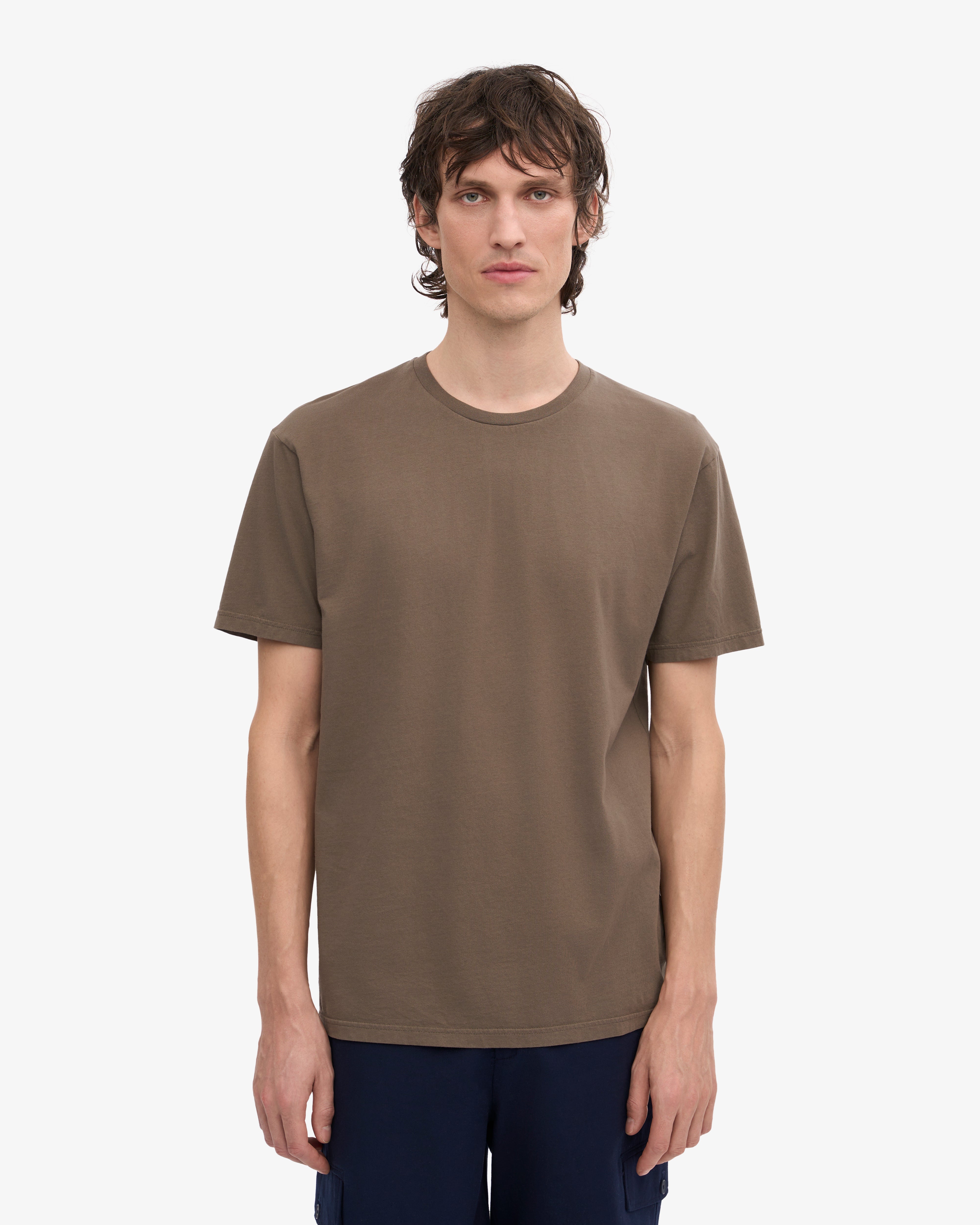 Classic Organic Cotton T-Shirt for Men & Women | Cedar Brown | Eco-Friendly & Comfortable | Perfect for Casual Wear, Outdoors & Everyday Use