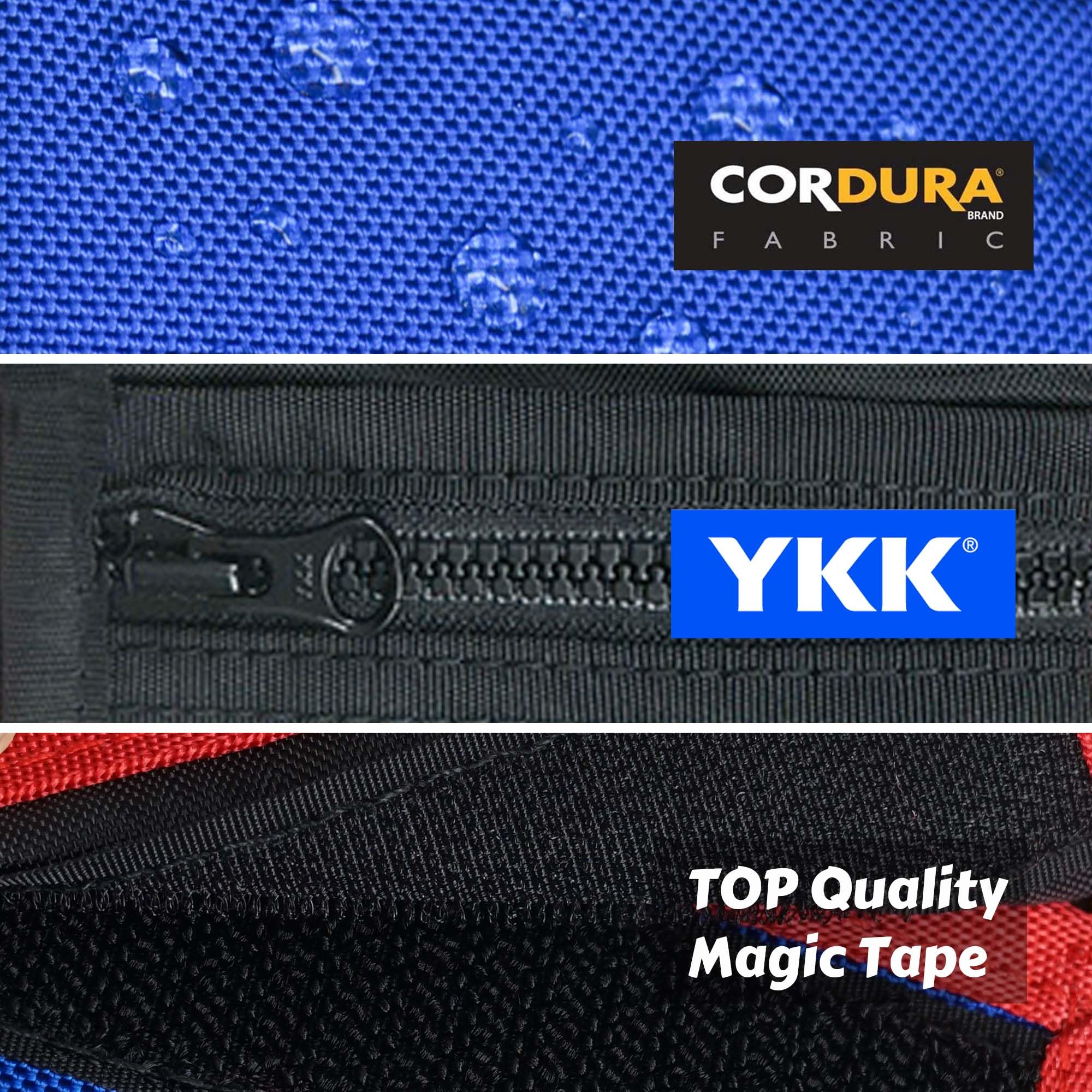 Rugged Kids Wallet for Boys & Teens - Durable Cordura Fabric with Neck Lanyard & Keychain Ring - Perfect for School, Travel & Outdoor Adventures