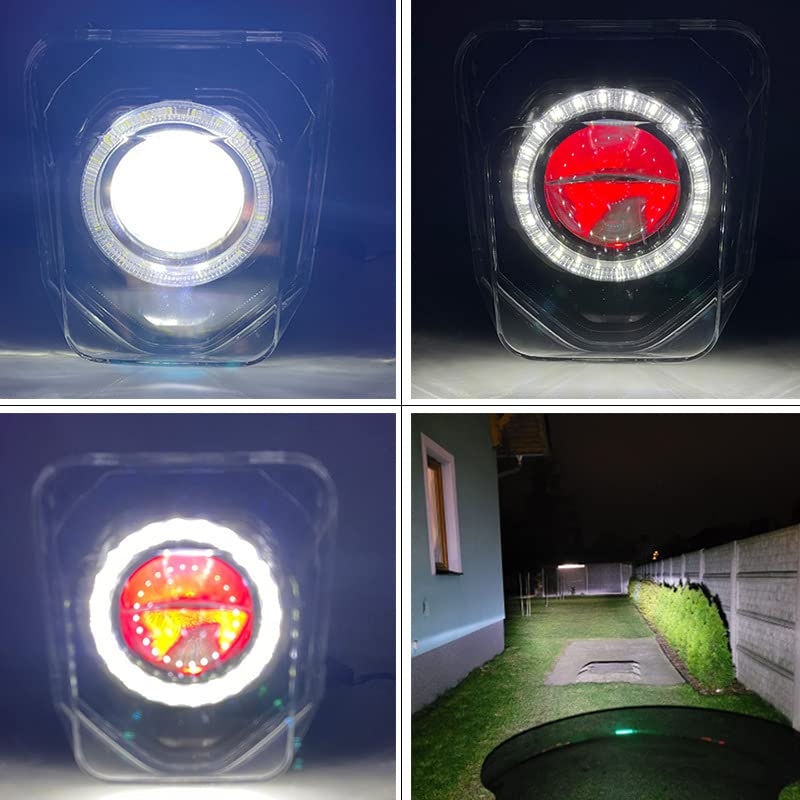 High-Performance Runway Motorcycle Headlight for FE250 FE350 FE450 FC TC FE TE MX - Durable LED Light for Dirt Bike, Enduro & Motocross Racing - Perfect for Night Riding & Off-Road Adventures