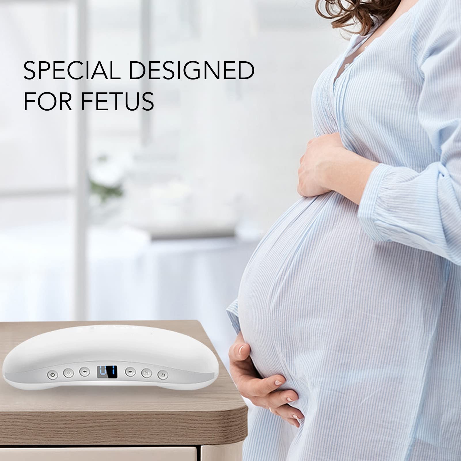 White Noise Machine for Sleep & Relaxation - Portable Sound Machine for Babies, Adults & Pregnancy - Perfect for Nursery, Office & Travel Use