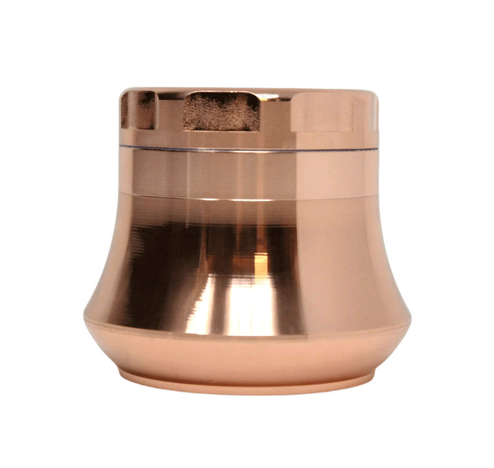 Premium EC420 UFO Shape 80mm 4-Piece Herb Grinder - Perfect for Grinding Spices, Herbs & Tobacco - Ideal for Home Use, Travel & Outdoor Adventures