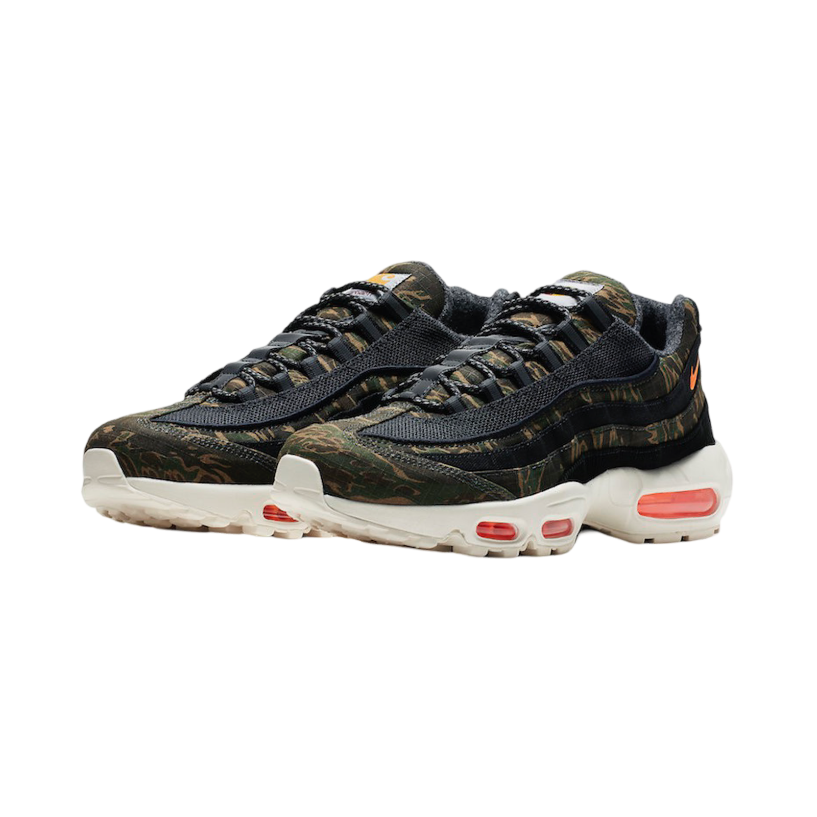 Nike Air Max 95 Carhartt WIP Camo Sneakers - Men's Running Shoes for Streetwear & Urban Fashion | Perfect for Casual Wear, Gym & Outdoor Activities