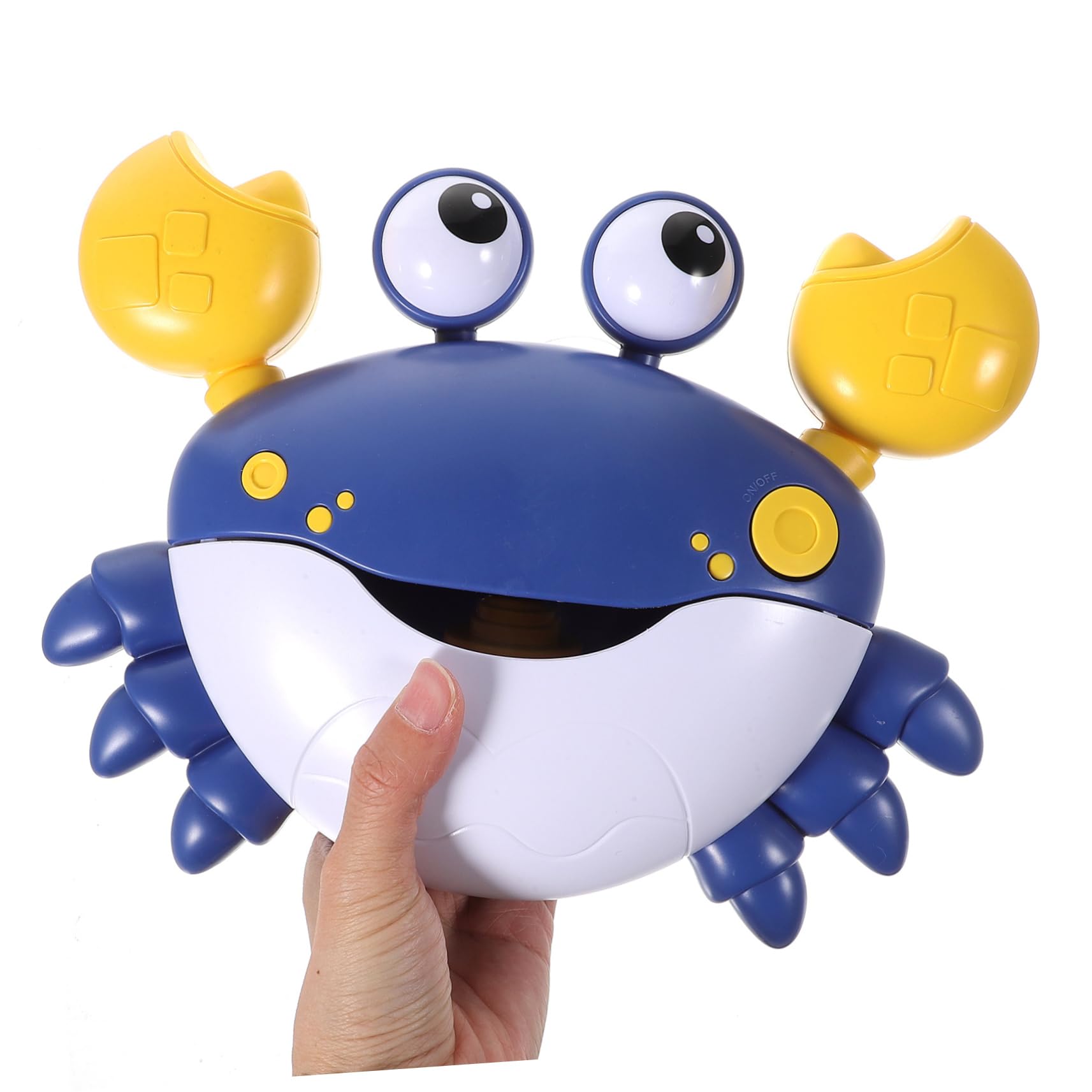 HEMOTON 3 Pack Crab Bubble Blower Machine - Automatic Bubble Maker for Kids, Fun Bath Toys for Toddlers - Perfect for Outdoor Play, Birthday Parties & Bathtime Fun