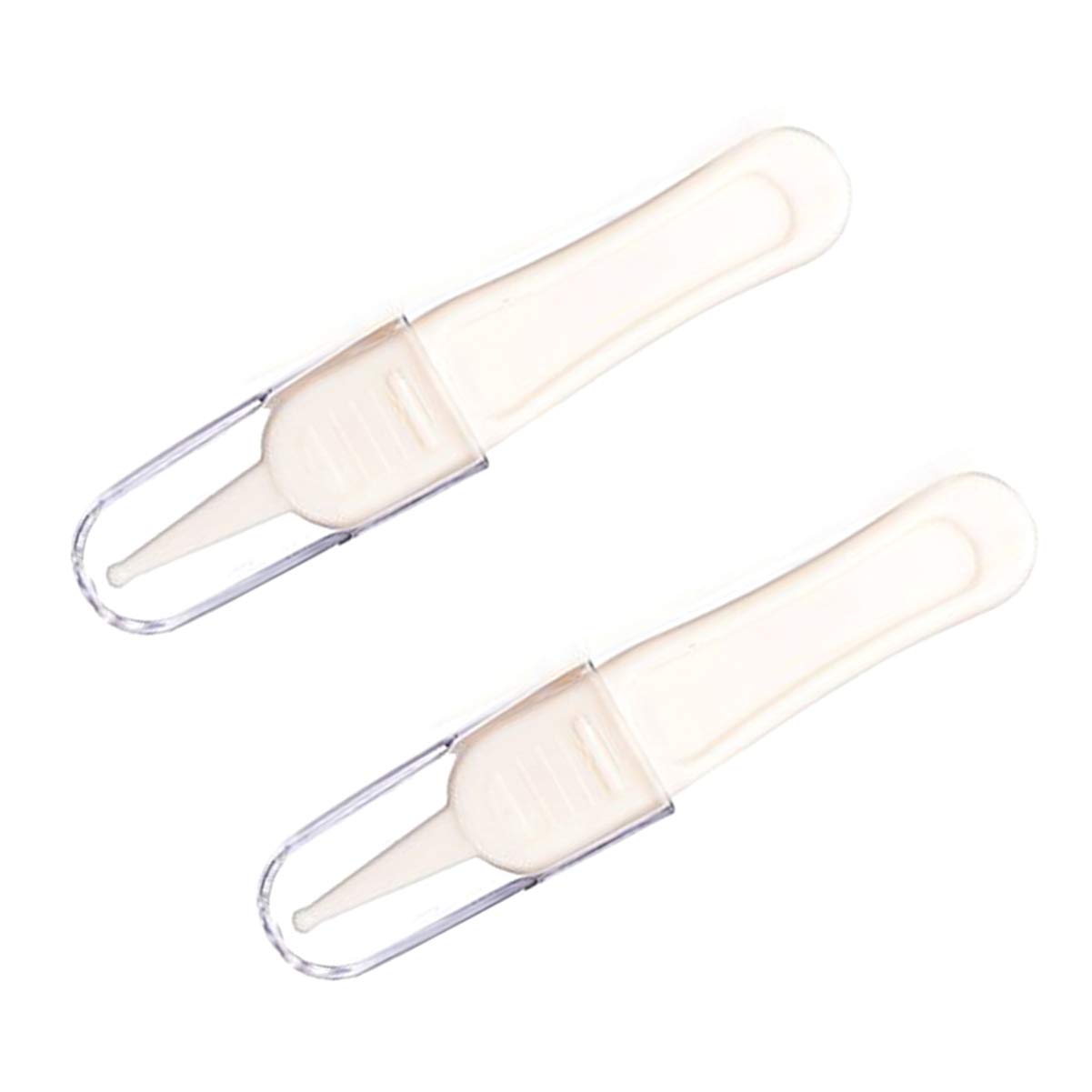 Safe Baby Nose & Ear Cleaner Tweezers - White for Gentle Cleaning