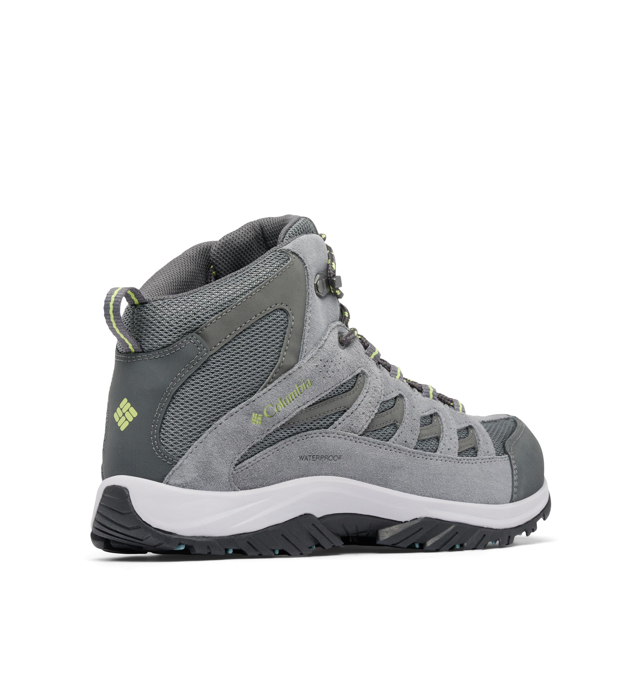 Columbia Men's Crestwood Mid Waterproof Hiking Shoes - Lightweight & Durable Outdoor Boots for Trail Walking, Camping & Backpacking