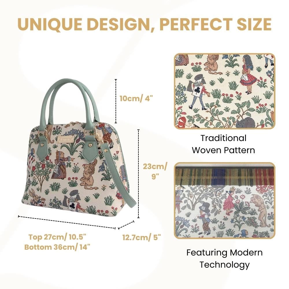 Signare Women's Fashionable Hand & Shoulder Bag - Crossbody Purse & Satchel for Women, Girls & Teens | Perfect for Work, Travel & Everyday Use
