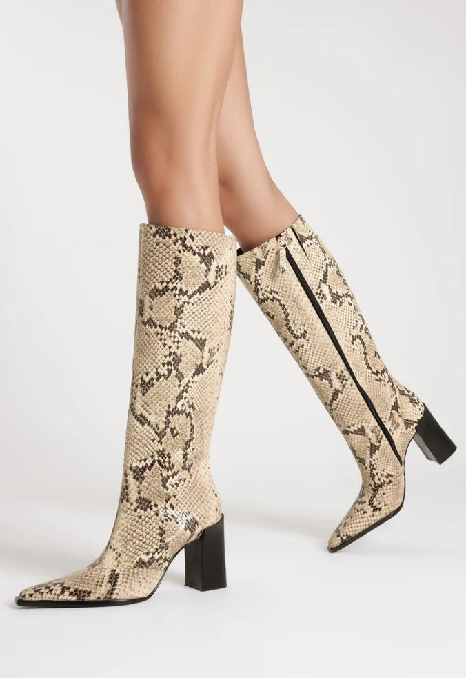 Raffaela Women's Fashion Knee High Boots - Stylish Winter & Fall Boots for Casual Outfits, Office Wear & Date Night