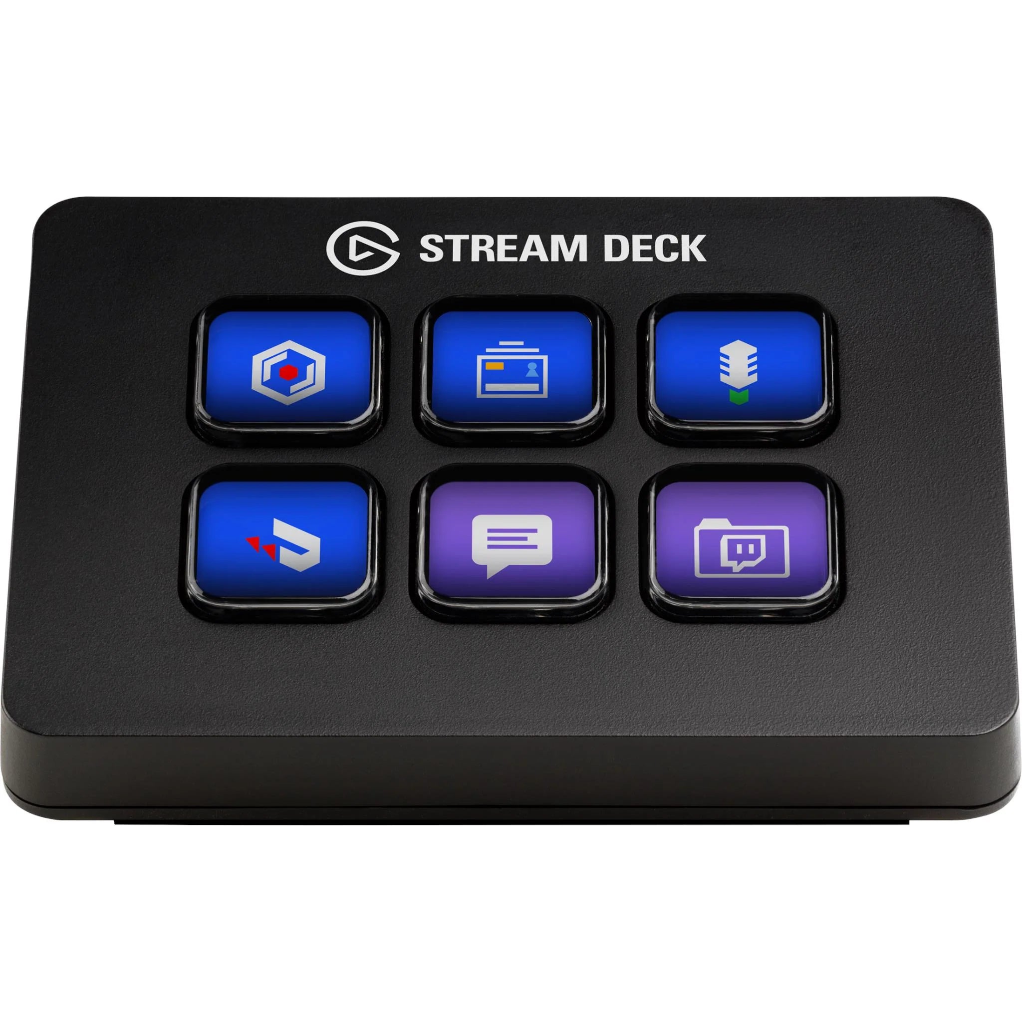 Elgato Stream Deck Mini - 6-Key Studio Controller for Live Streaming, Content Creation & Gaming | Perfect for Twitch, YouTube & OBS | Compact USB Interface for Mac & PC