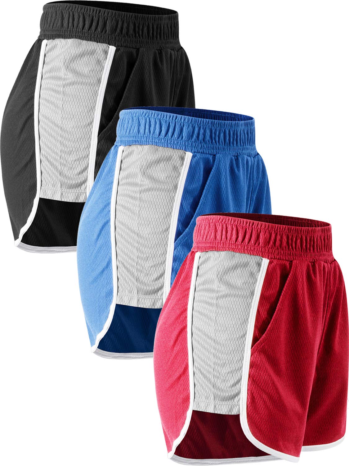 Best Women's Running Shorts with Pockets - CADMUS Athletic Gym Workout Shorts for Yoga, Jogging & Training
