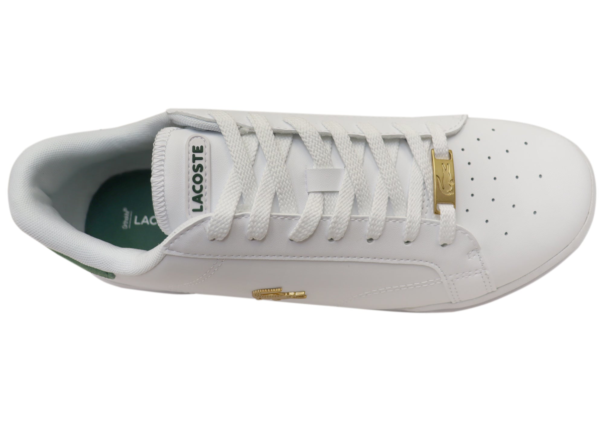 Lacoste Men's Comfortable Leather Twin Serve Sneakers - Stylish Casual Shoes for Walking, Running & Everyday Wear