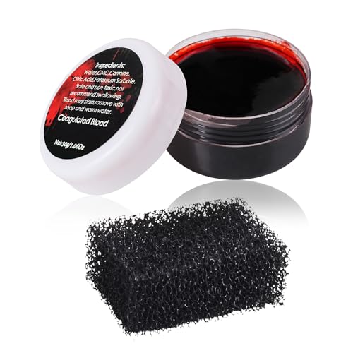Fake Blood Gel + Stipple Sponge Kit