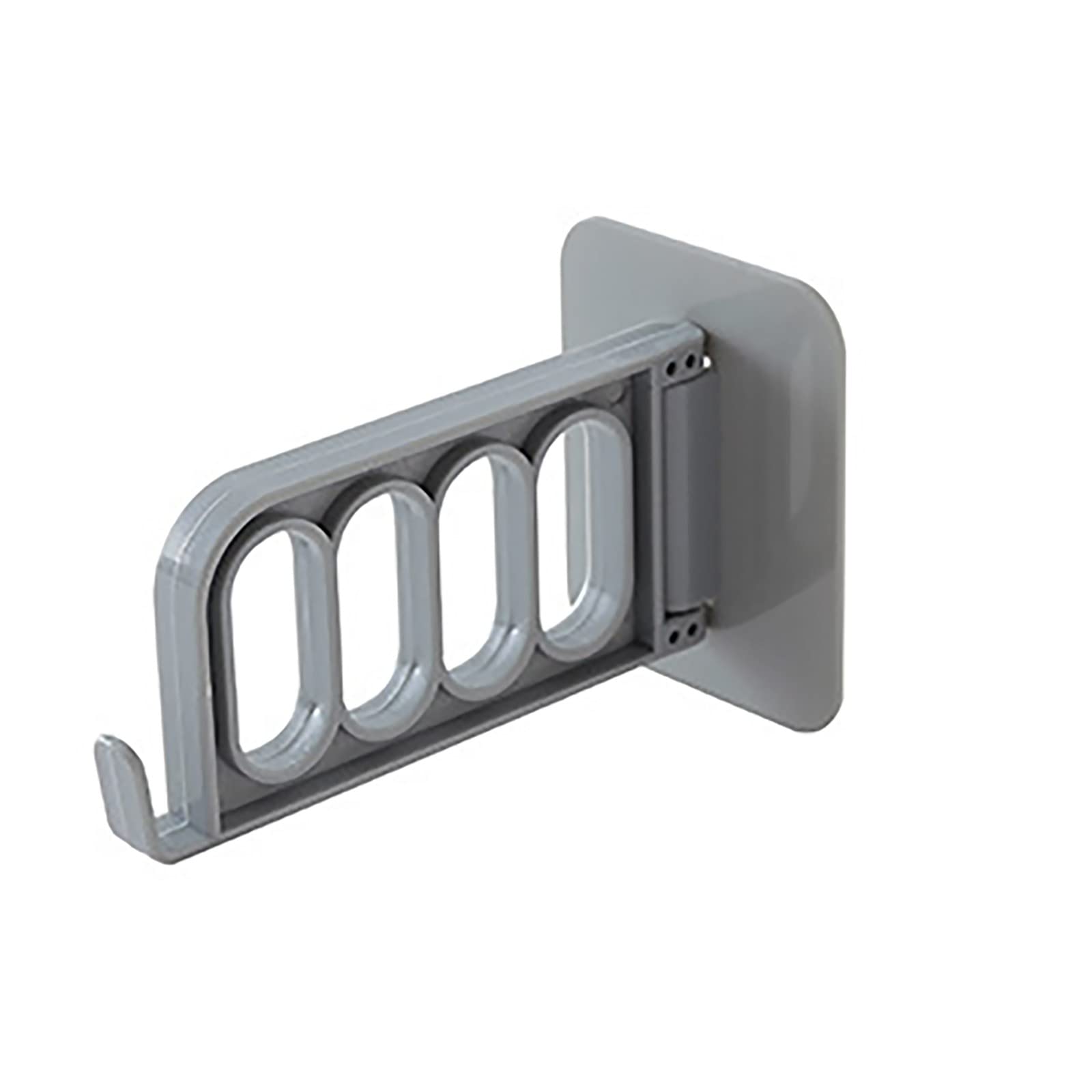 Space-Saving Hangers Storage Racks - Wall Mount (Adhesive/Drilled) for Christmas Decor Organization