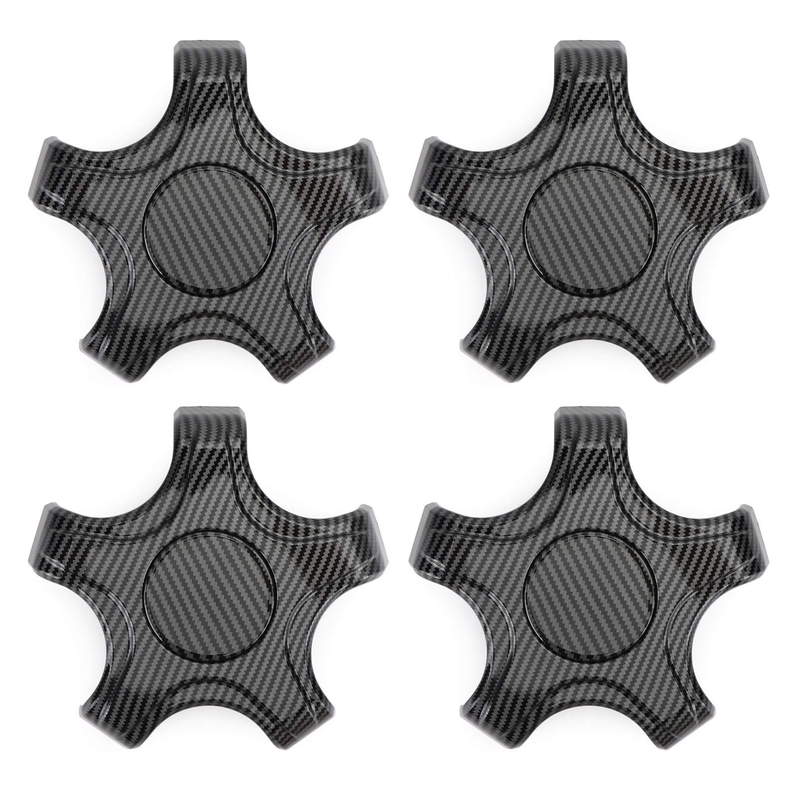4PCS Car Wheel Center Hub Cap Cover for Tesla Model 3 & Y - Premium ABS Plastic Rim Caps - Enhance Vehicle Appearance & Protect Wheel Hub - Perfect for Daily Driving, Road Trips & Car Shows