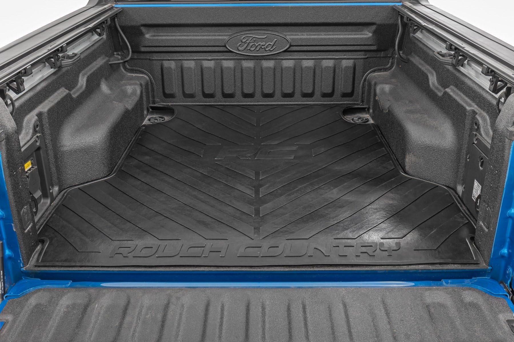 Rough Country Heavy Duty Rubber Bed Mat for Ford Maverick (2022-2025) | 4'6