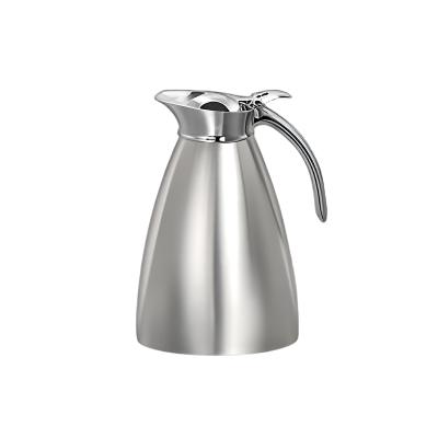 Steelite Creations 51 oz Stainless Steel Insulated Coffee Pot - Keeps Beverages Hot/Cold for Hours - 6-Pack for Restaurants, Offices & Catering Events