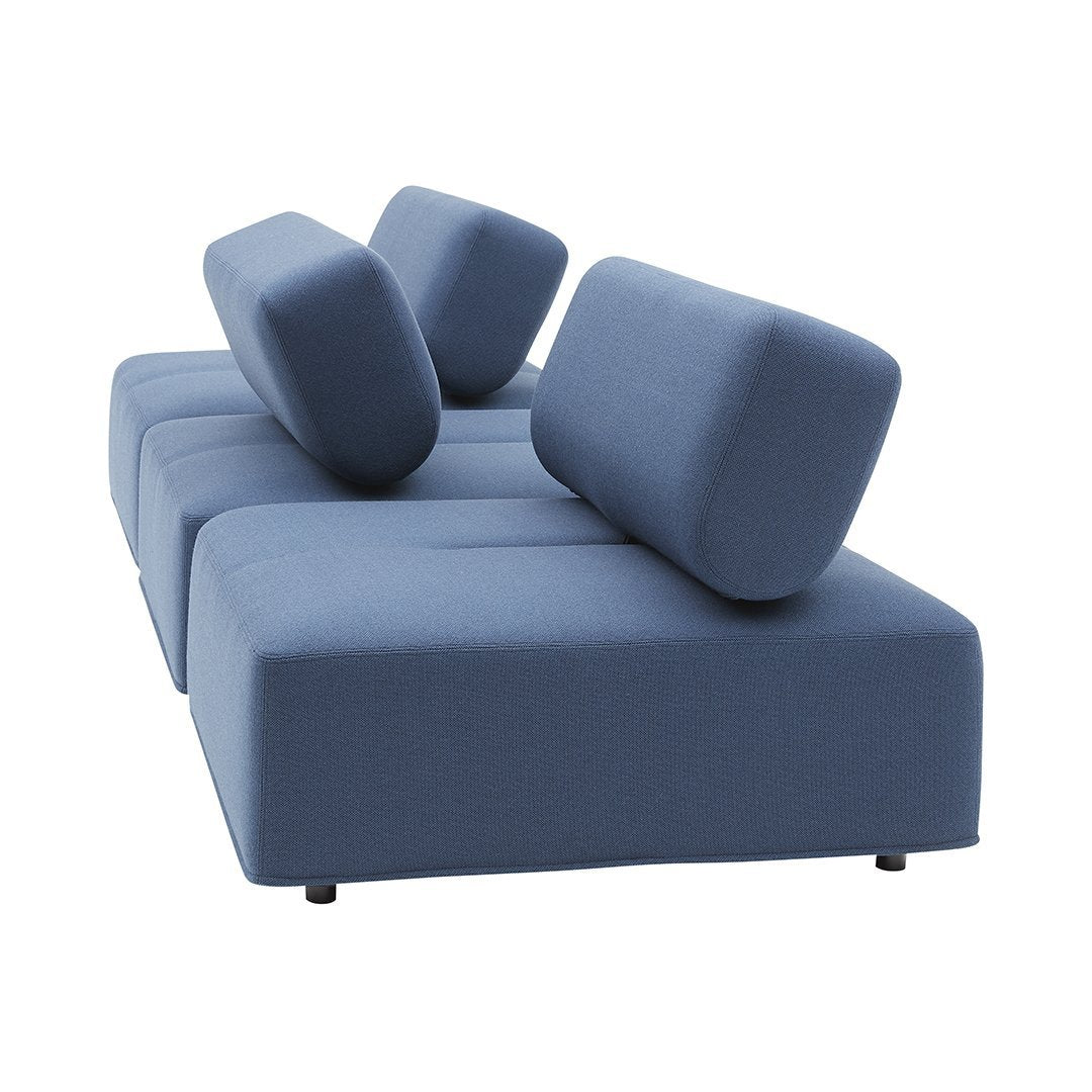 Cabala Modern Sofa Sectional - Comfortable Modular Living Room Couch for Small Spaces, Apartments & Home Theater Seating