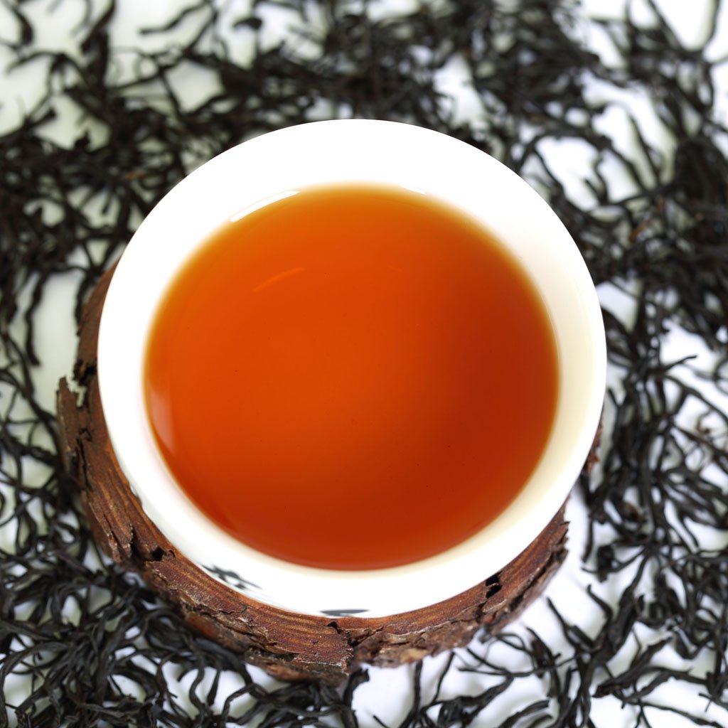 GOARTEA 4Pcs 250g (Total 35.2oz) Premium Lapsang Souchong Black Tea Bags - Chinese Loose Leaf Black Tea with Black Buds, No Smoky Flavor - Perfect for Relaxation, Afternoon Tea, and Gifting
