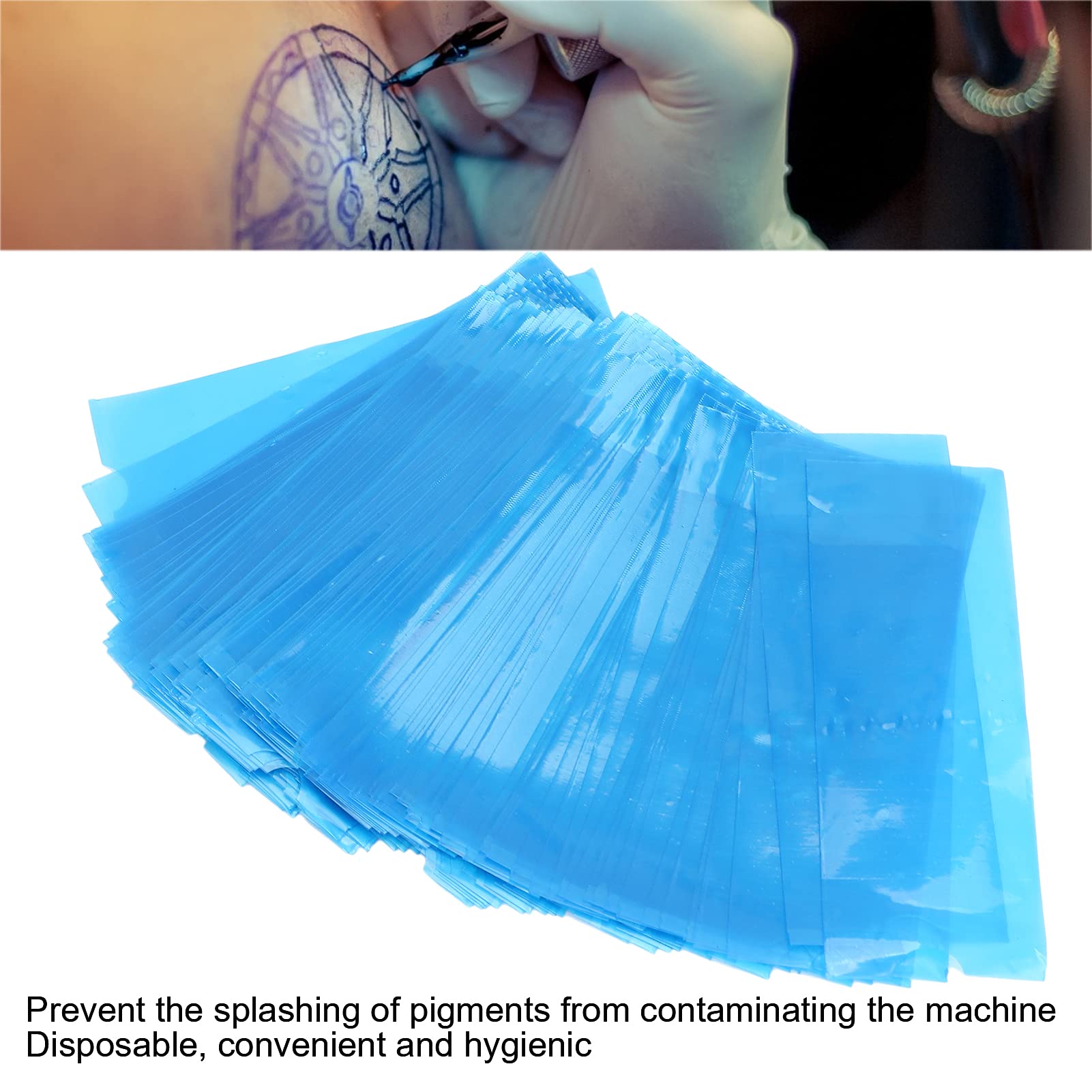 Disposable Pen Bags & Machine Covers - Durable Gun Accessories with Clip & Cord Protection | Perfect for Tattoo Artists, Airbrush & CNC Machine Maintenance