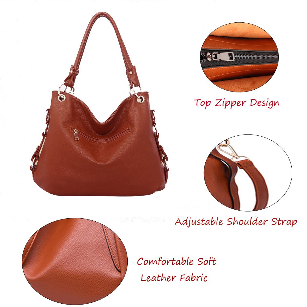 Stylish Women's Top Handle Shoulder Bag - Fashionable Satchel Handbag & Tote Purse for Work, Travel, and Daily Use