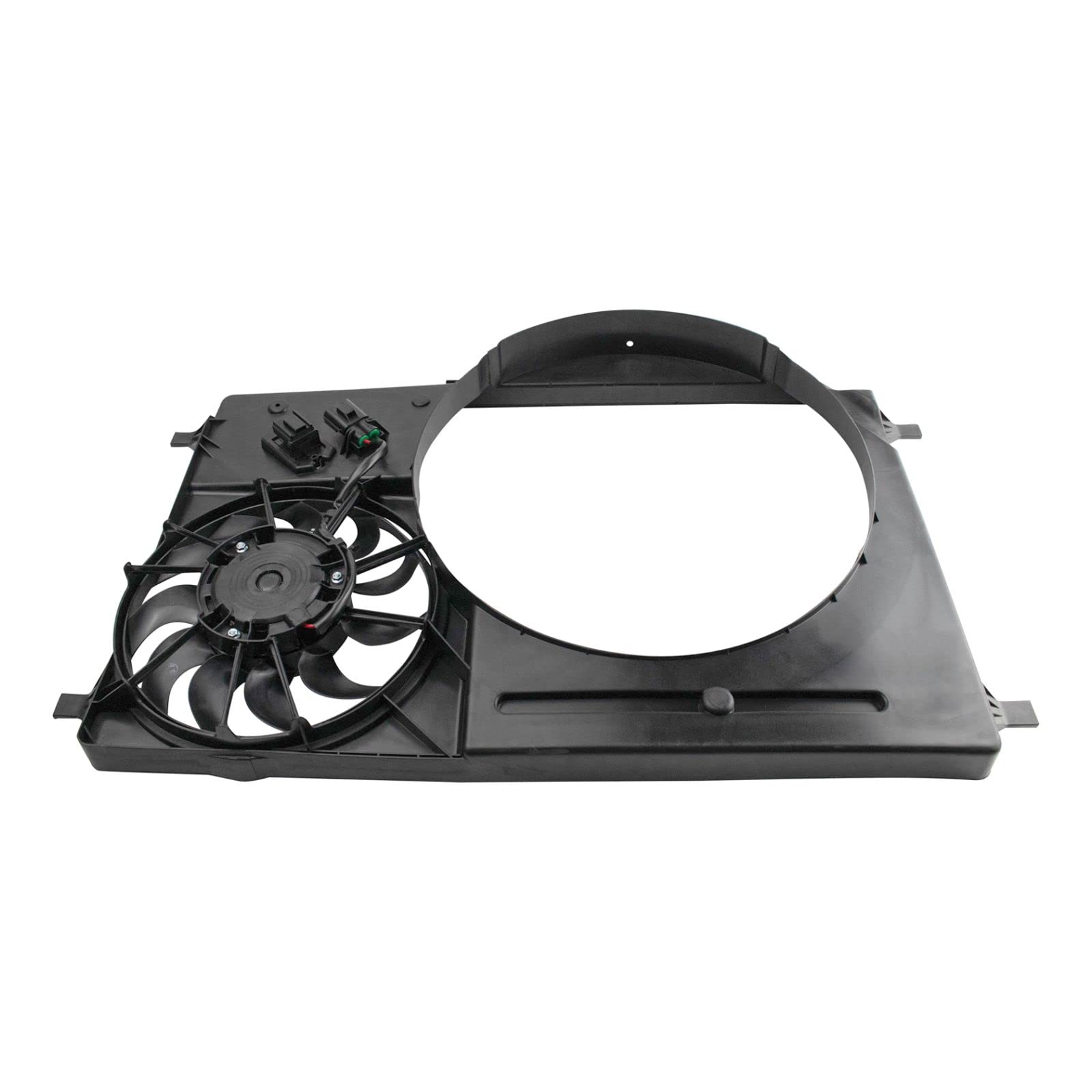 High-Performance Radiator Cooling Fan Assembly for 2015-2019 Ford Transit 150/250/350/350 HD - Replacement Part FO3115218 - Perfect for Engine Overheating Prevention & Heavy-Duty Cooling