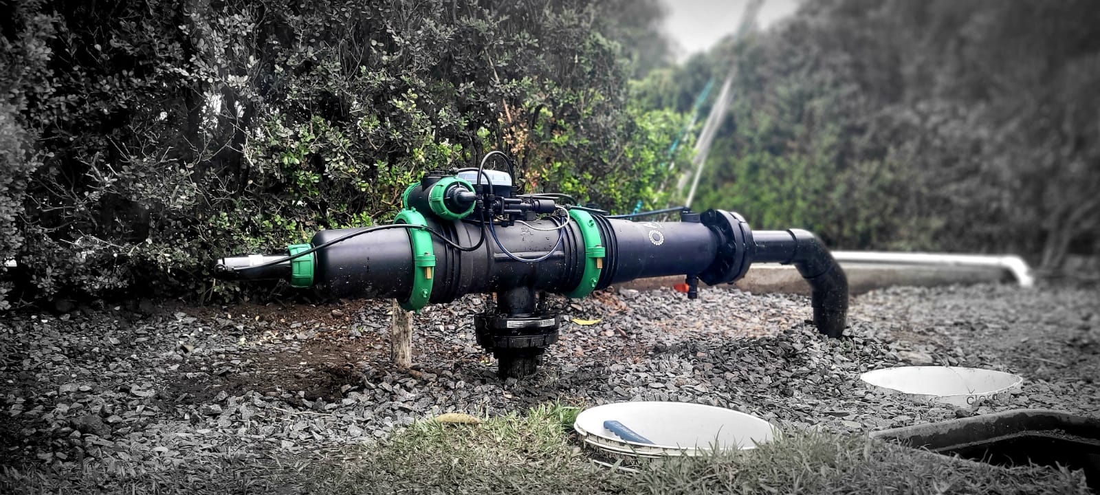 Amiad Mini Sigma 80mm Automatic Self-Cleaning Water Filter with Bluetooth ADI P DC Controller - 1600cm² (160-830LPM) - Ideal for Irrigation, Industrial Water Treatment, and Pool Filtration Systems