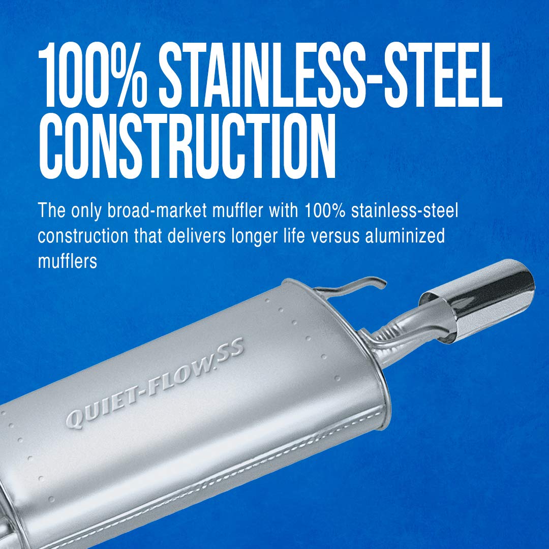 Walker Quiet-Flow SS 21415 Direct Fit Exhaust Muffler - 2.25