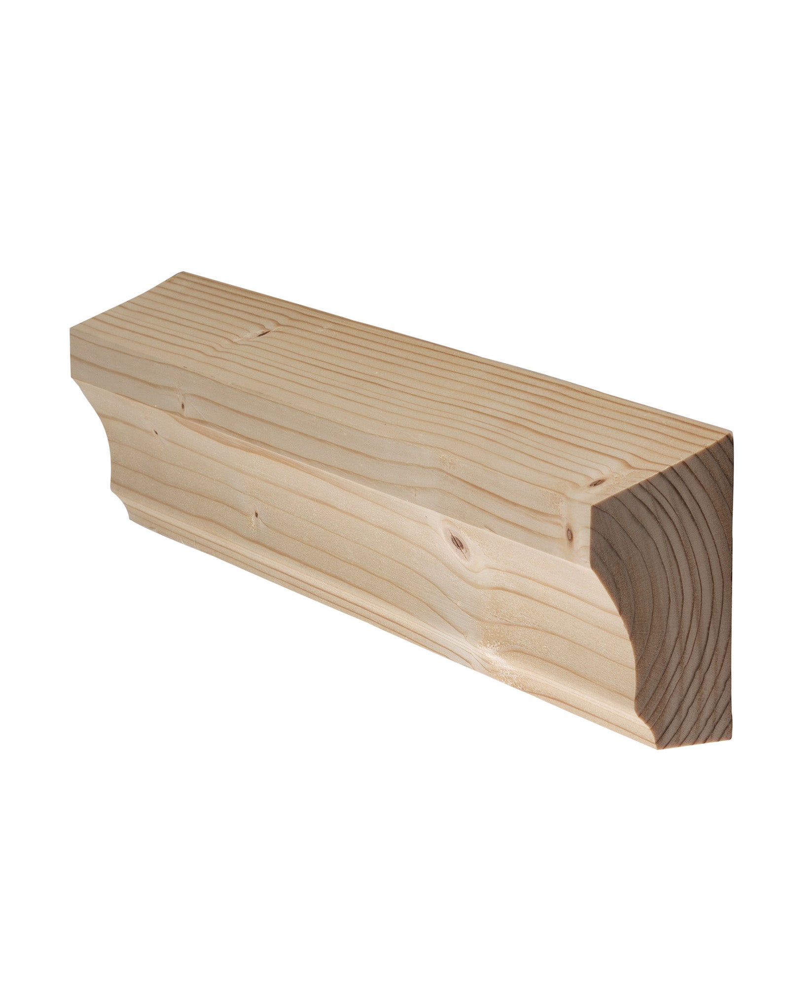 Kronlist or Midja Allmoge 3 - Solid Pine Wood Molding for Home Decor, DIY Projects, and Scandinavian Interior Design