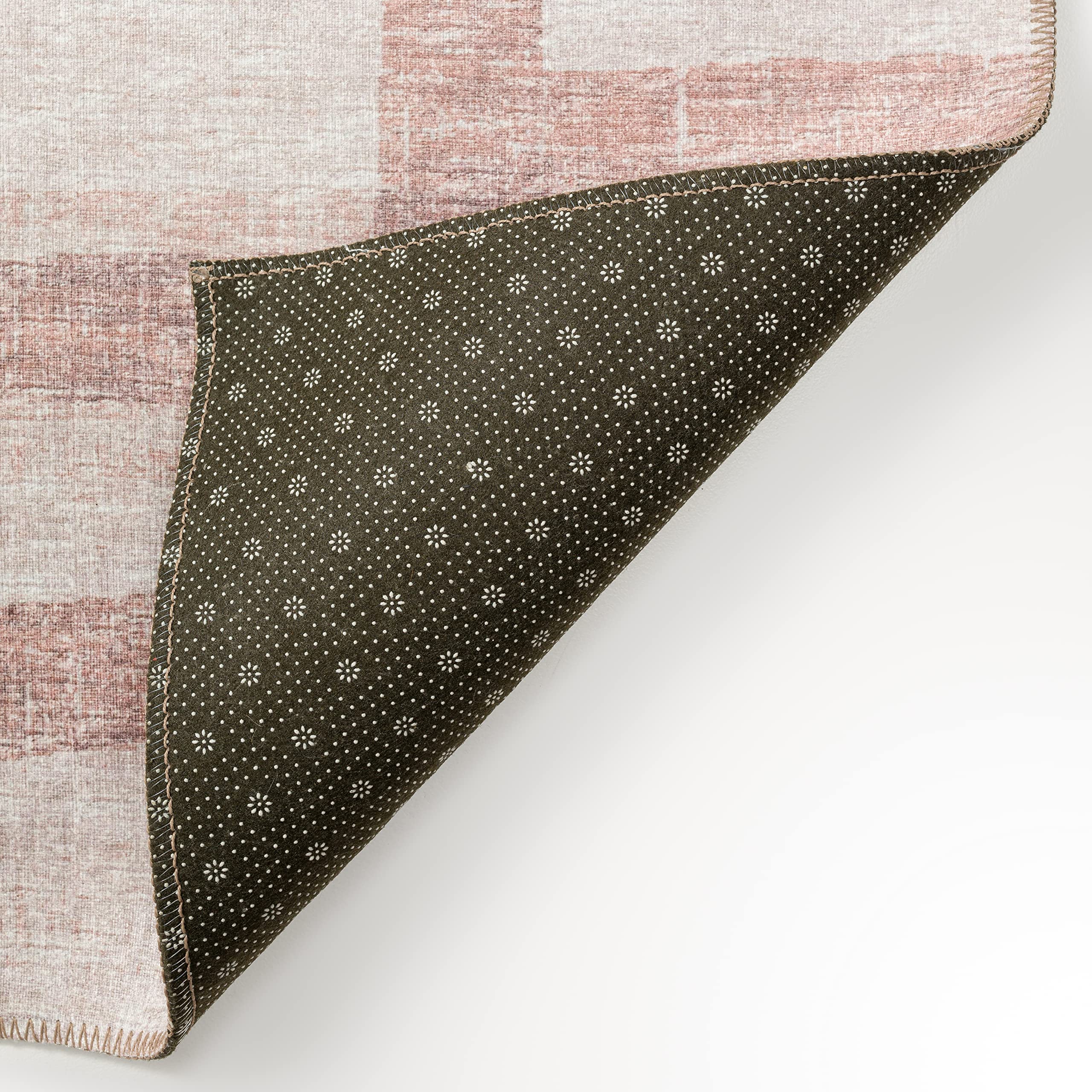 Addison Rugs Yuma AYU34 Tan 8' x 10' Area Rug - Soft & Durable Handmade Moroccan Boho Rug for Living Room, Bedroom & Home Decor