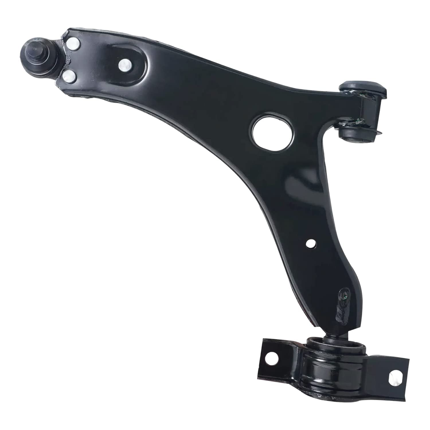 Detroit Axle - 4pc Front End Control Arms Kit for Ford Focus 2006-2007 | 2 Lower Control Arms with Ball Joint & 2 Outer Tie Rod Ends | Replacement Suspension Parts for Smoother Ride & Better Handling