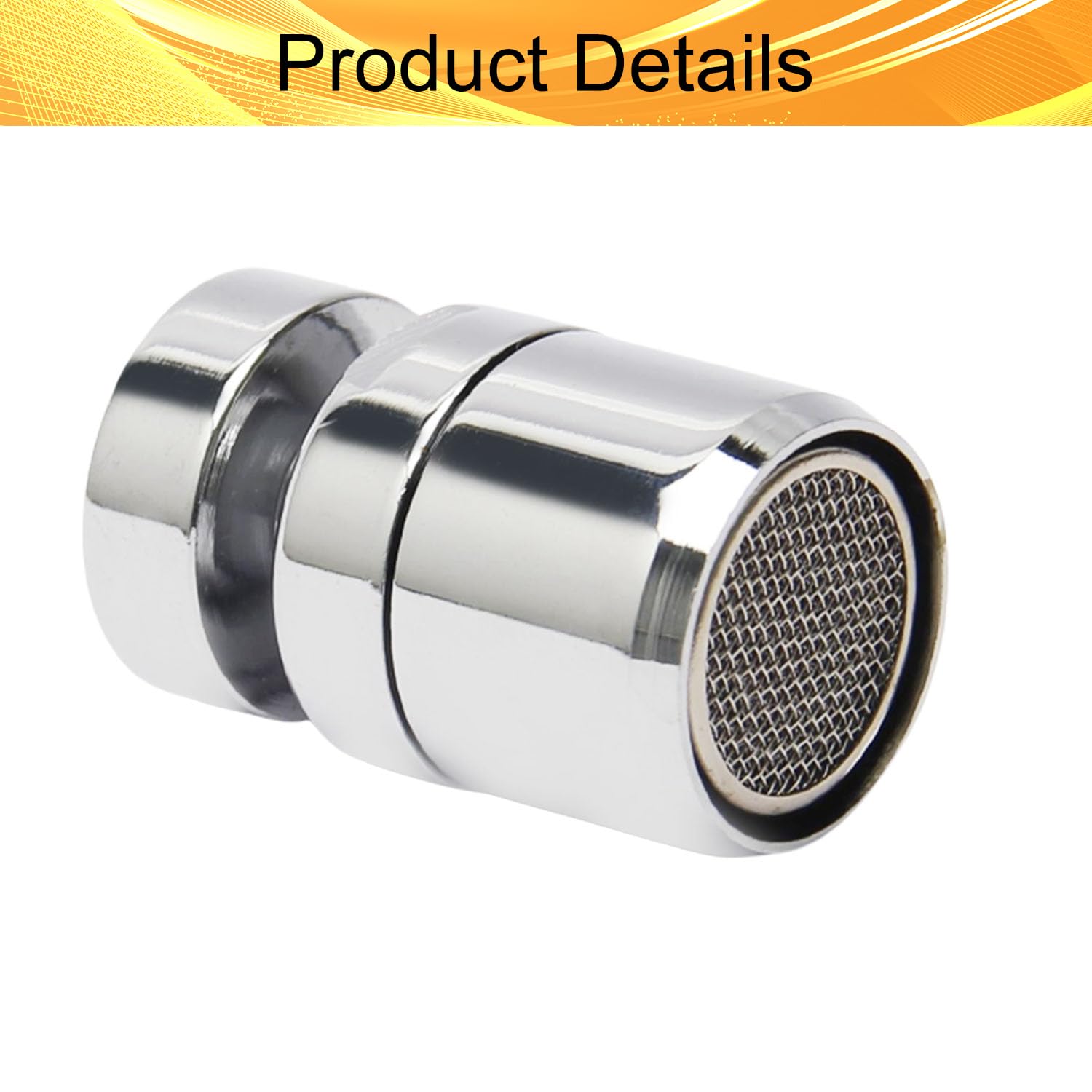 20mm Swivel Sink Faucet Aerator with Flow Restrictor - Replacement Insert for Bathroom & Kitchen Faucets (1PC) - Perfect for Water Conservation & Splash Reduction